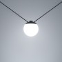Светильник ART-INBELT-SFERO-R140-7W Day4000-MIX черный 48V DALI