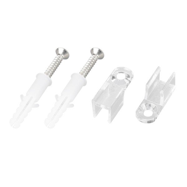 Крепёж для лент COB-6mm (Arlight, прозрачный пластик, 10 шт.)