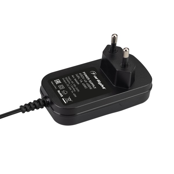 Сетевой адаптер ARDV-48-48BW (48V, 1A, 48W) настенный, IP20
