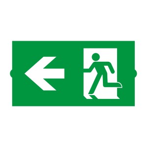 Пиктограмма EMGP-DIRECT-LEFT (Влево) (Arlight, Пластик) для аварийного освещения