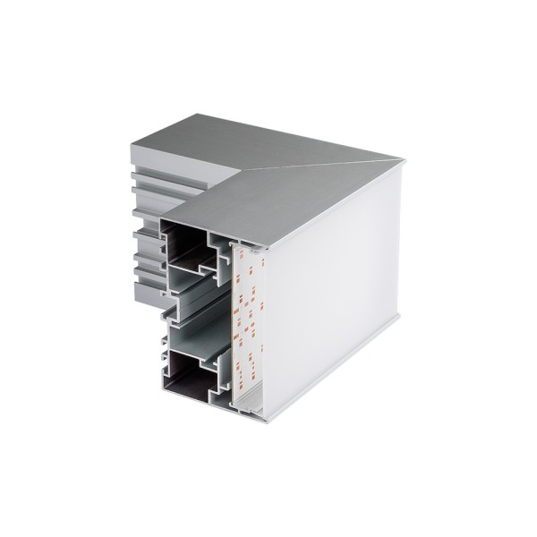 Угловой коннектор S2-LINE-10570-L90W внешний для алюминиевых профилей