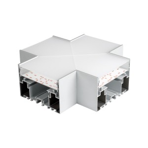 Угловой соединитель S2-LINE-10570-X90 крестовой (Arlight, Металл) для профилей