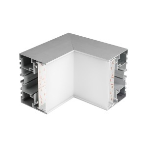 Угловой коннектор S2-LINE-10570-L90N внутренний для алюминиевых профилей