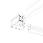 Угловой соединитель S2-LINIA55-F-L90W внешний (Arlight, Металл) для профилей
