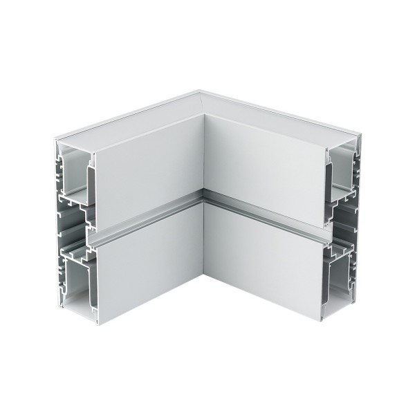 Угловой соединитель S2-WALL-X2-H128-L90W внешний Arlight для профилей