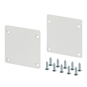 Заглушка SL-ARC-3535 White (Arlight, Металл) для алюминиевых профилей