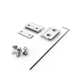 Соединитель SL-ARC-3535 SILVER (Arlight, Металл) прямой 180°
