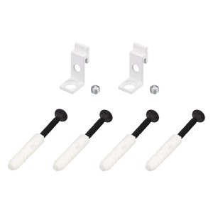 Держатель для профиля SL-ARC-SIDE White (Arlight, Металл) накладной