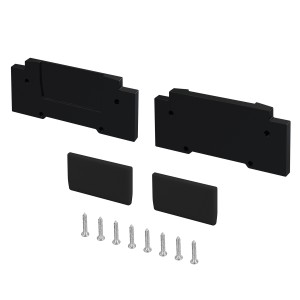 Заглушка для профиля STRETCH-32-CEIL-CENTER BLACK, пластиковая