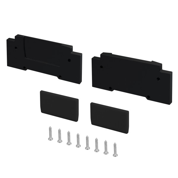 Заглушка для профиля STRETCH-32-CEIL-CENTER BLACK, пластиковая