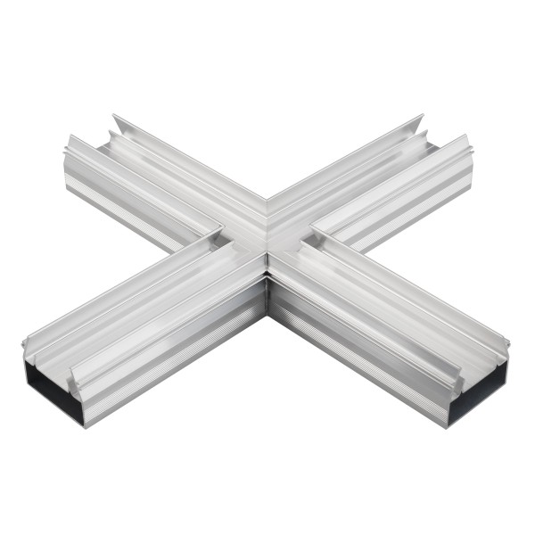 Коннектор Угол STRETCH-S-35-CEIL-CENTER-X90 крестовой (GAMMA35) для профилей