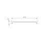 Экран для натяжных потолков STRETCH-S-50-CEIL-CENTER-10m OPAL BLACK (GAMMA50)