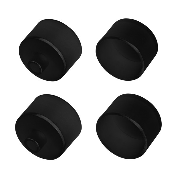 Заглушка WPH-FLEX-D22-360deg BLACK с отверстием для кабеля
