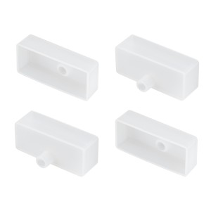Заглушка WPH-FLEX-5025-TOP WHITE с отверстием для кабеля