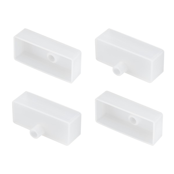 Заглушка WPH-FLEX-5025-TOP WHITE с отверстием для кабеля