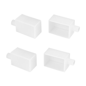 Заглушка WPH-FLEX-3020-90 WHITE с отверстием для кабеля