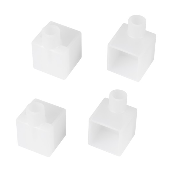 Заглушка WPH-FLEX-1616-90 WHITE с отверстием для кабеля