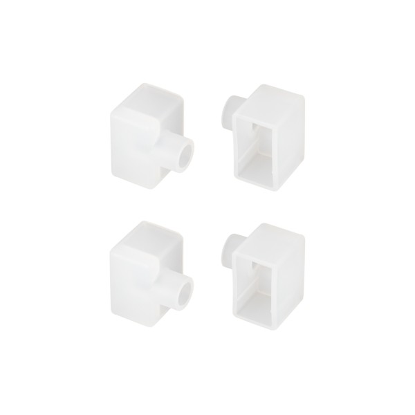 Заглушка WPH-FLEX-1018-SIDE WHITE с отверстием для кабеля