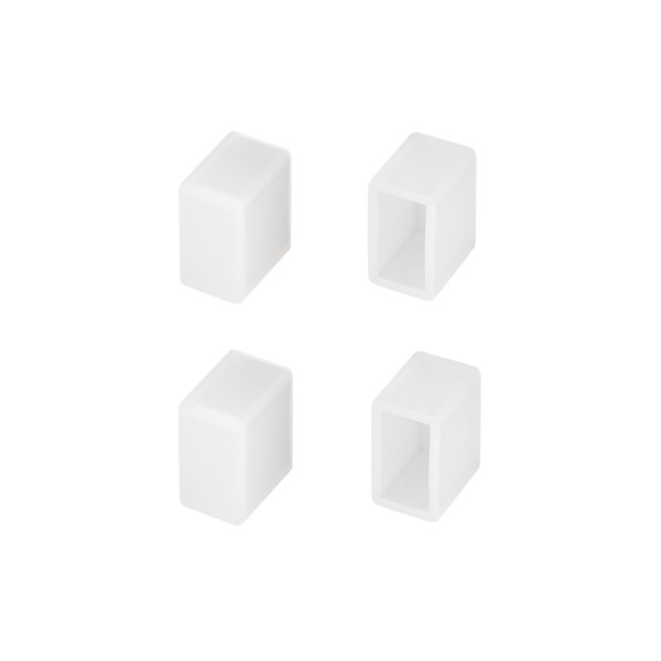 Заглушка WPH-FLEX-0613-SIDE WHITE глухая (Arlight, Силикон) для профиля
