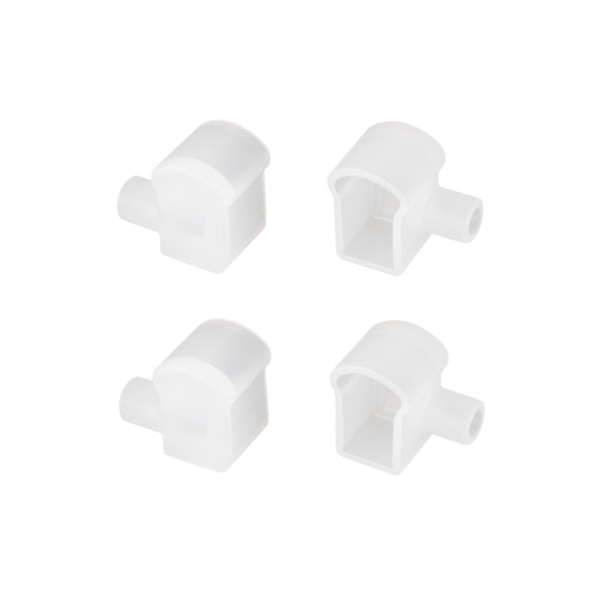 Заглушка WPH-FLEX-0817-SIDE WHITE с отверстием для кабеля