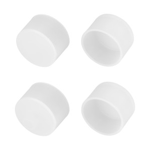 Заглушка WPH-FLEX-D22-360deg WHITE глухая силиконовая для профиля