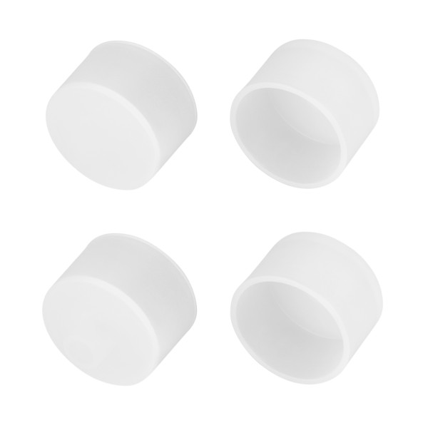Заглушка WPH-FLEX-D22-360deg WHITE глухая силиконовая для профиля