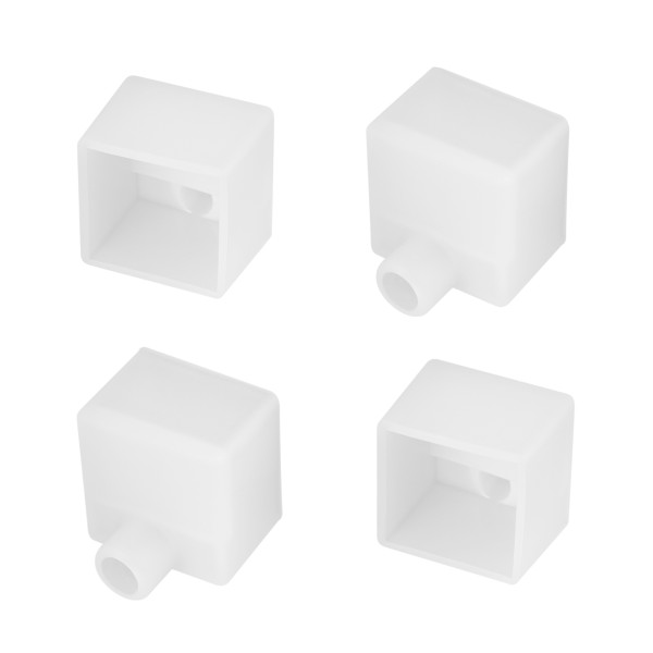 Заглушка WPH-FLEX-2020 WHITE с отверстием для кабеля