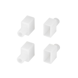Заглушка WPH-FLEX-0612-SIDE WHITE с отверстием для кабеля (Arlight, Силикон)