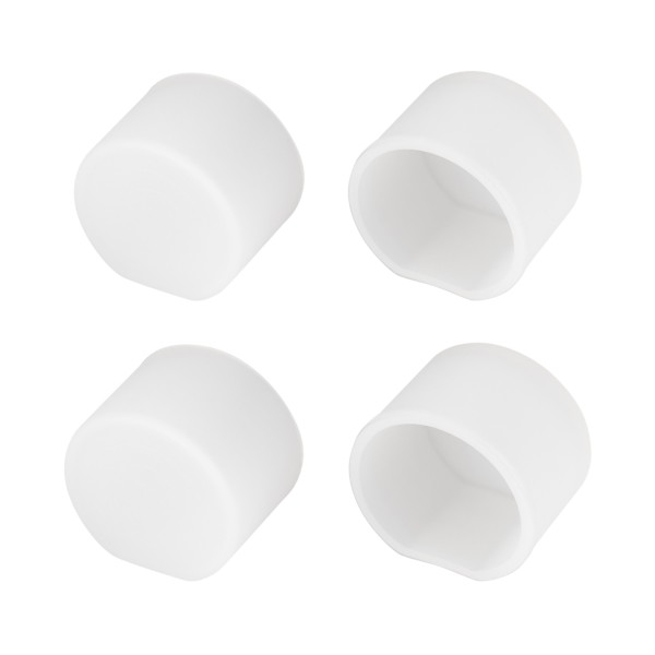 Заглушка WPH-FLEX-D20-TOP WHITE глухая силиконовая для профиля
