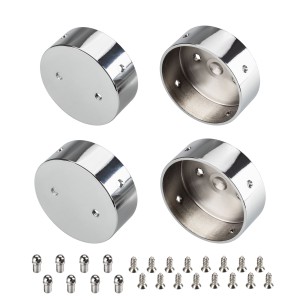 Заглушка WPH-FLEX-D40-360deg глухая (Arlight, Металл) для профиля