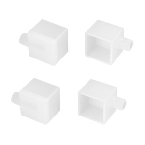 Заглушка WPH-FLEX-2020-90 WHITE с отверстием для кабеля
