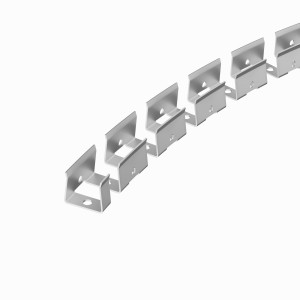 Профиль гибкий WPH-FLEX-1212-1000 (Arlight, Сталь) для накладного монтажа