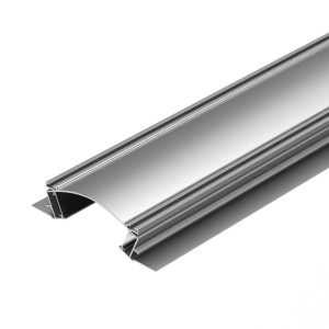Профиль ALM с экраном ALM-ARC-DOUBLE-2000 ANOD+FROST для гипсокартона