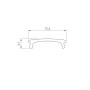 Экран ALM-W13-2020 OPAL-PM матовый (Arlight, Пластик) для профилей