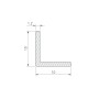 Профиль Уголок ARH-W10x10x1,2-3000 ANOD для светодиодных лент