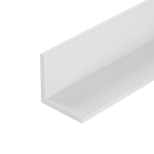 Профиль Уголок ARH-W10x10x1,2-3000 WHITE для светодиодных лент