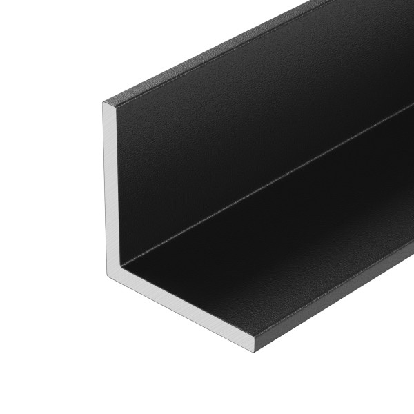 Профиль Уголок ARH-W15x15x1,5-3000 BLACK для светодиодных лент