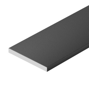 Полоса для лент ARH-W20-3000 BLACK (Arlight, Алюминий) накладная