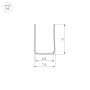 Профиль гибкий ARL-MOONLIGHT-1206-2x500 (Arlight, Металл) для гибкого неона