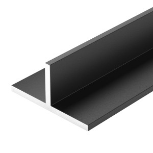 Несветовой профиль Т-образный TECH-3020-3000 BLACK (Arlight, Алюминий) для монтажа