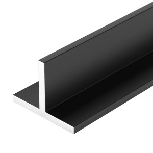 Несветовой профиль Т-образный TECH-2015-3000 BLACK (Arlight, Алюминий) встраиваемый