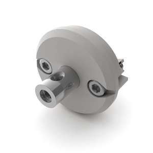 Заглушка ROUND-D30-DUAL кондукторная с креплением для профиля