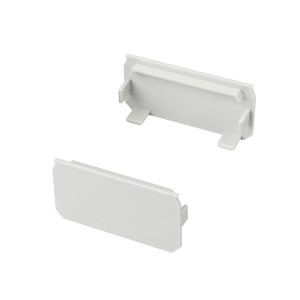 Заглушка для KLUS-POWER-W50H25-F-HIDE (Arlight, Пластик) серебристая