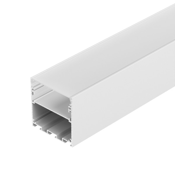 Профиль S накладной LINE-M-5050-2000 WHITE для светодиодных лент