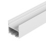 Профиль S накладной LINE-M-5050-2000 WHITE для светодиодных лент