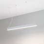 Профиль S накладной LINE-M-5050-2000 WHITE для светодиодных лент