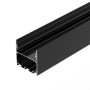 Профиль для светодиодных лент LINE-S-5050-2000 BLACK накладной