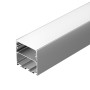 Профиль для светодиодных лент LINE-S-5050-2500 ANOD накладной