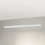 Профиль накладной LINE-S-5050-2500 WHITE для светодиодных лент
