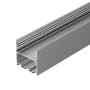 Профиль для светодиодных лент LINE-S-5050-3000 ANOD накладной